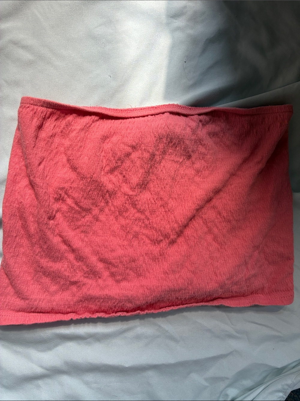 American Eagle Outfitters Coral Pink Tube Top